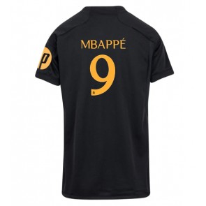 Real Madrid Kylian Mbappe #9 Replika Tredjetrøje Dame 2023-24 Kortærmet